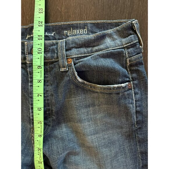 7 For All Mankind Relaxed Fit Button Fly Bootcut Jeans Size 29 - Picture 4 of 9